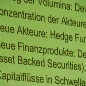 Abend 'Nach der Krise = vor der Krise'